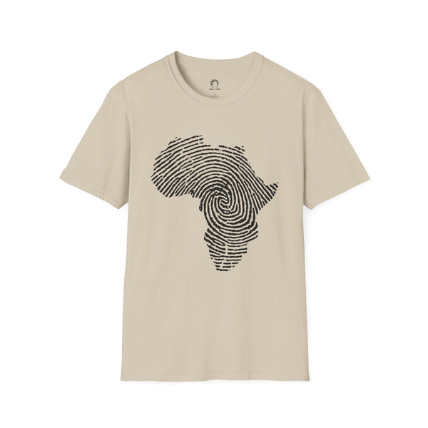 Africa Fingerprint Unisex T-shirt