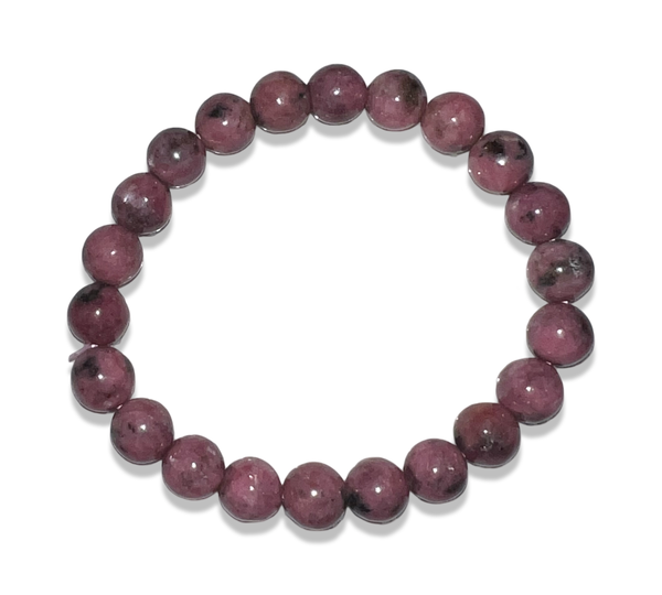 Rhodonite Crystal Bracelet